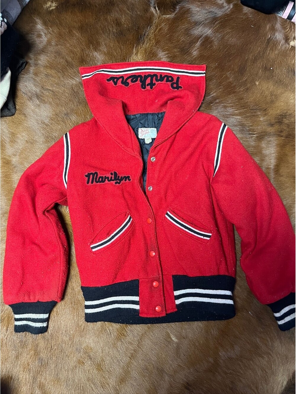 Ripon Jackets Red Varsity Jacket